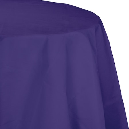 Touch Of Color Purple Octy Round Tablecloth, 82", 12PK 923268